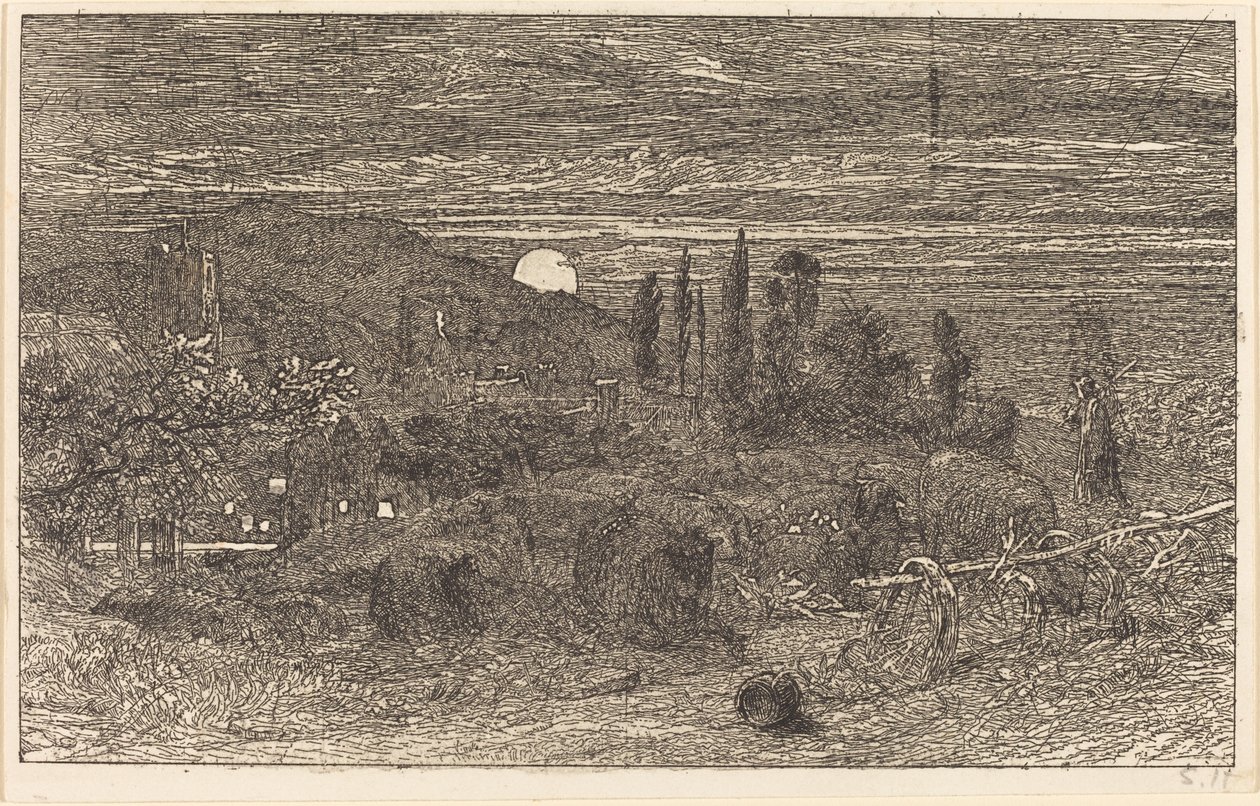 Wschodzący księżyc, czyli angielskie duszpasterstwo autorstwa Samuel Palmer