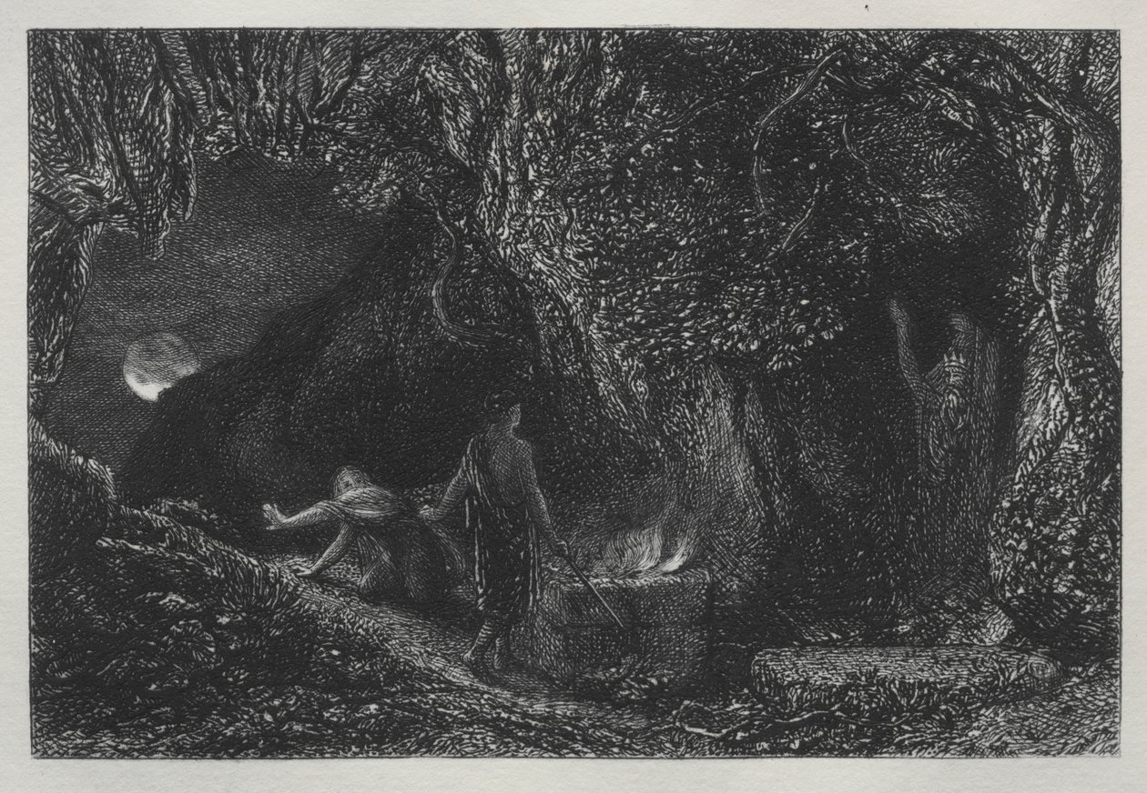 Grób, 1883. autorstwa Samuel Palmer