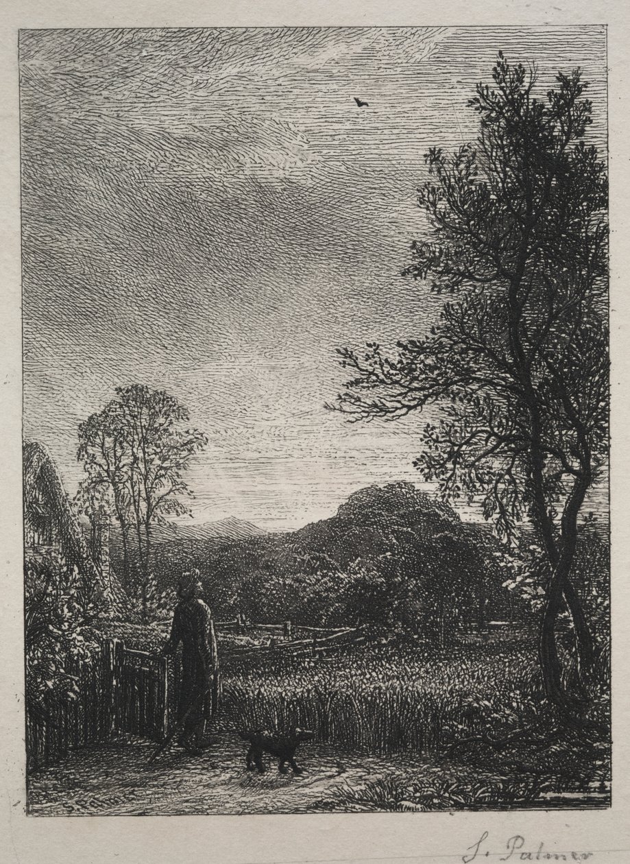 Skowronek autorstwa Samuel Palmer