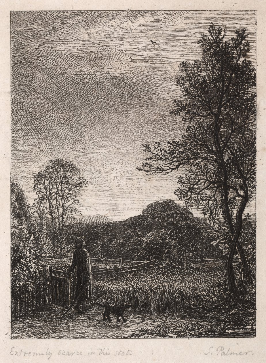 Skowronek autorstwa Samuel Palmer