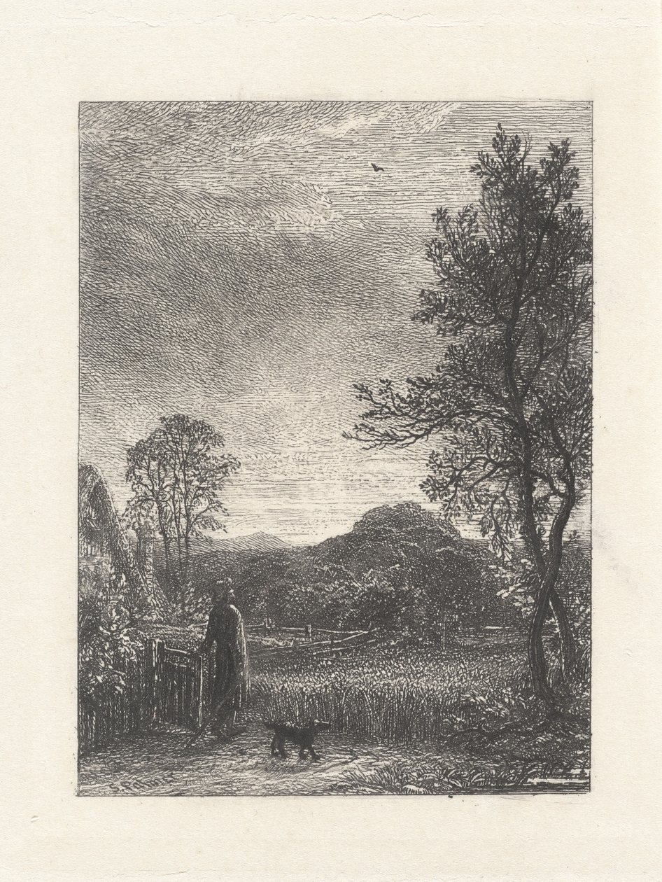 Skowronek autorstwa Samuel Palmer