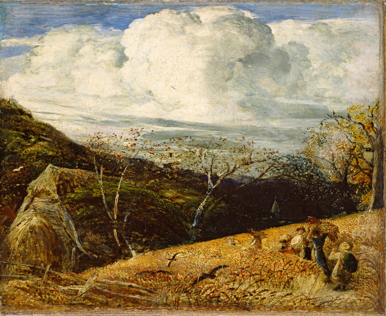 Biały obłok, c1833-1834 autorstwa Samuel Palmer