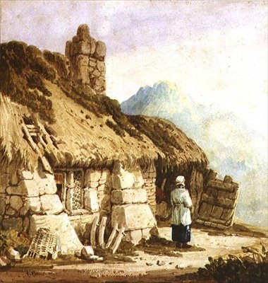 Domek w Dartmoor autorstwa Samuel Prout