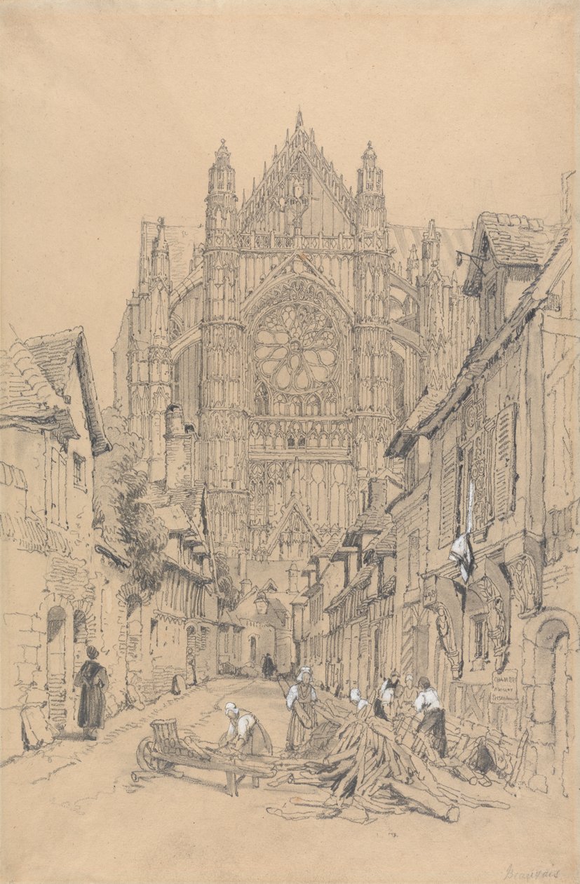 Katedra Beauvais autorstwa Samuel Prout