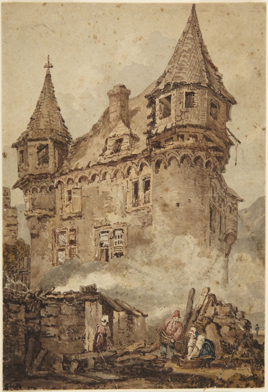 Zamek autorstwa Samuel Prout