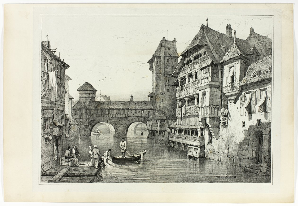 Norymberga autorstwa Samuel Prout