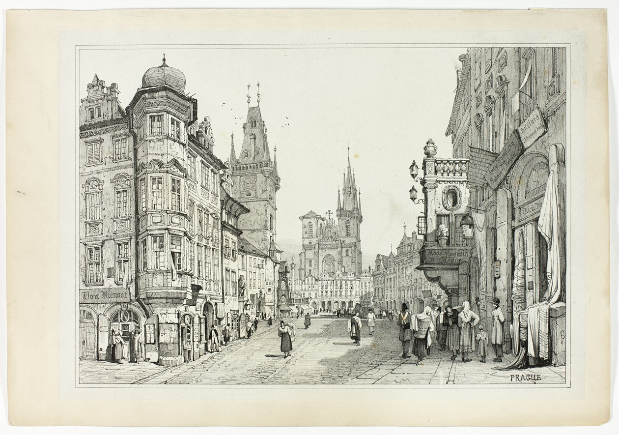 Praga autorstwa Samuel Prout