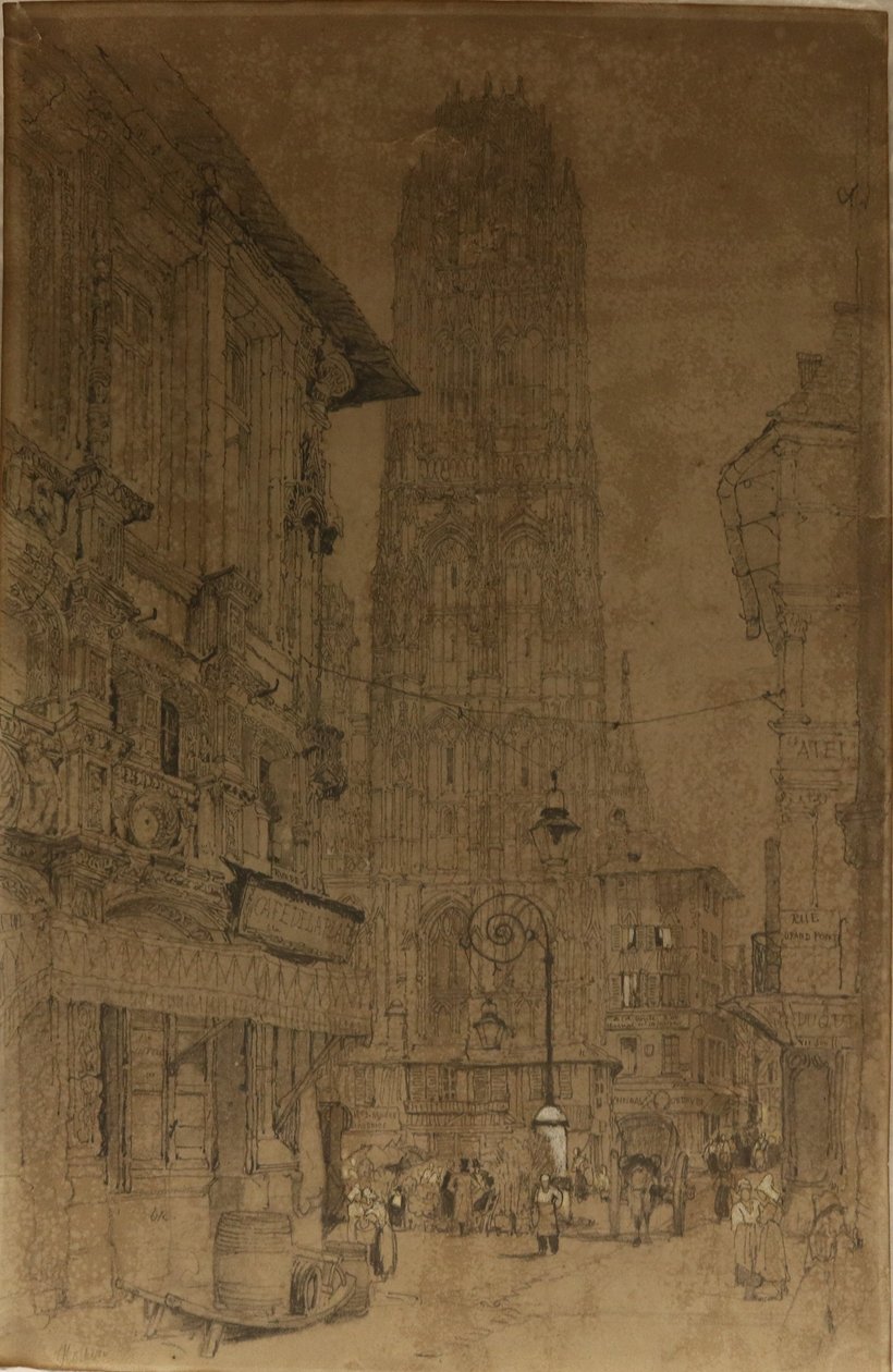 Rouen autorstwa Samuel Prout