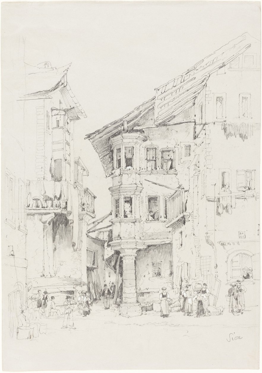 Syjon autorstwa Samuel Prout