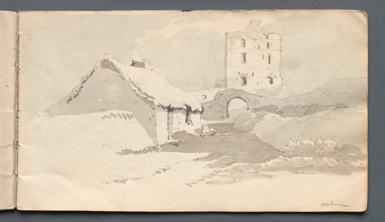 Szkicownik: Norham autorstwa Samuel Prout