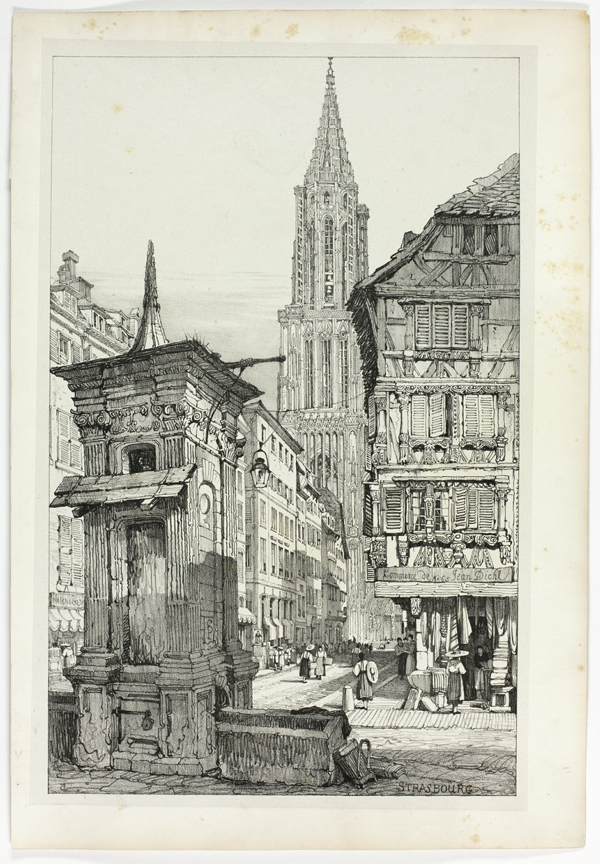Strasburg autorstwa Samuel Prout