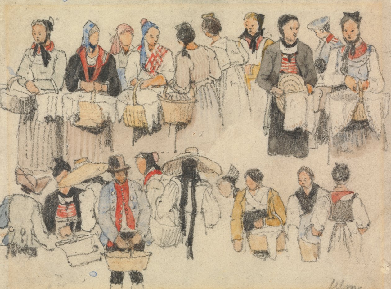 Estudo de Figuras em Ulmpolish autorstwa Samuel Prout