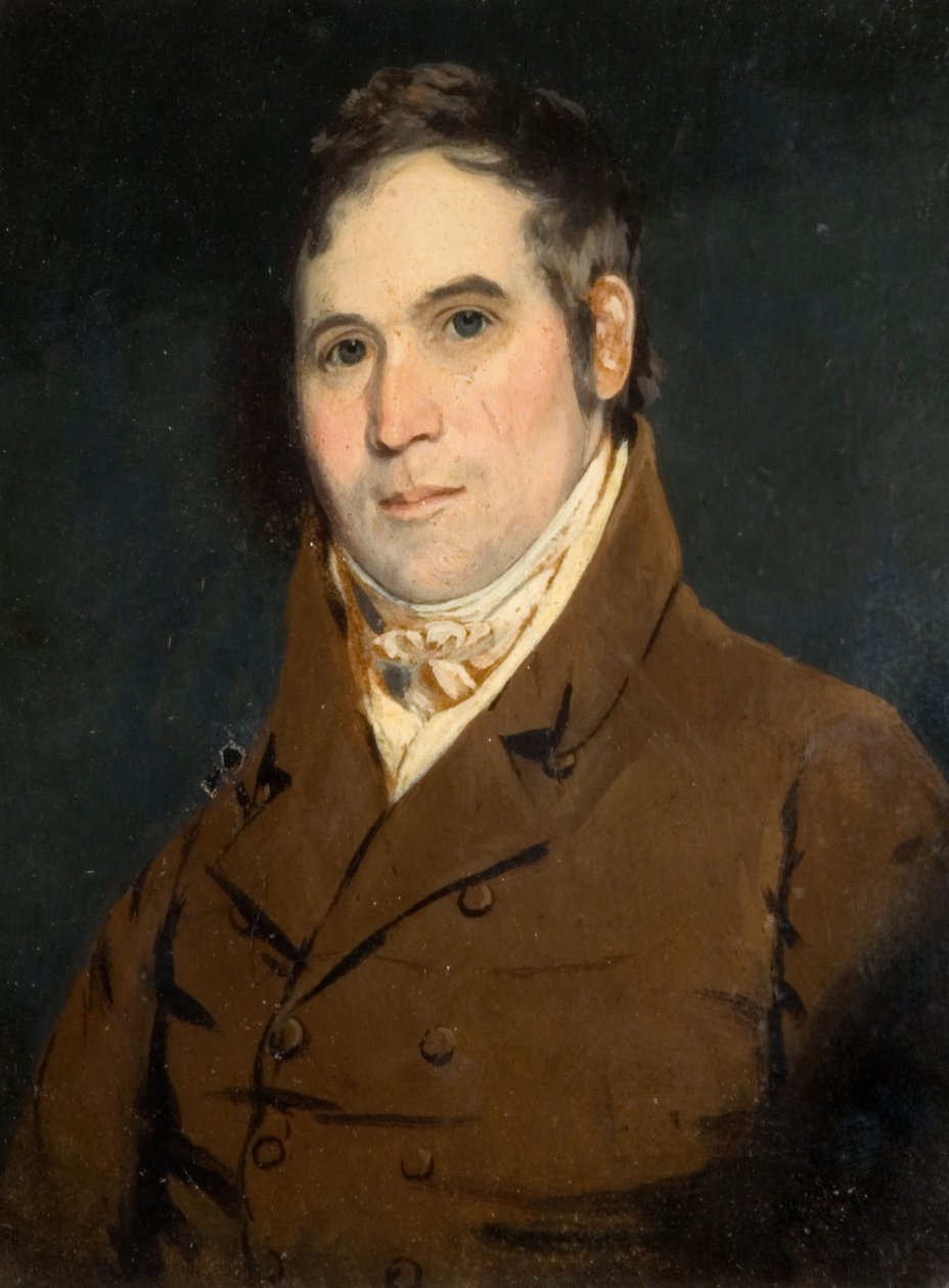 Autoportret Samuela Ravena, 1816. autorstwa Samuel Raven