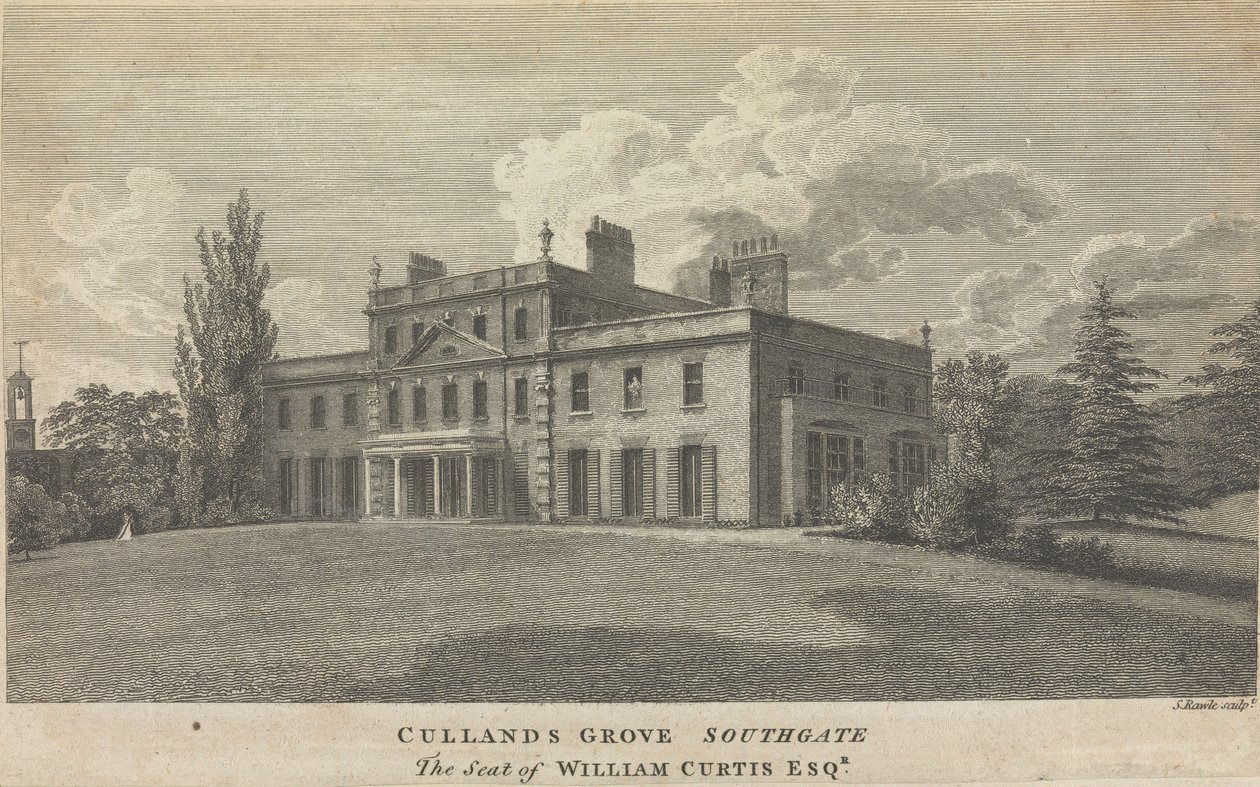 Cullands Grove Southgate, siedziba Williama Curtisa, Esquire; strona 83 (tom pierwszy) autorstwa Samuel Rawle