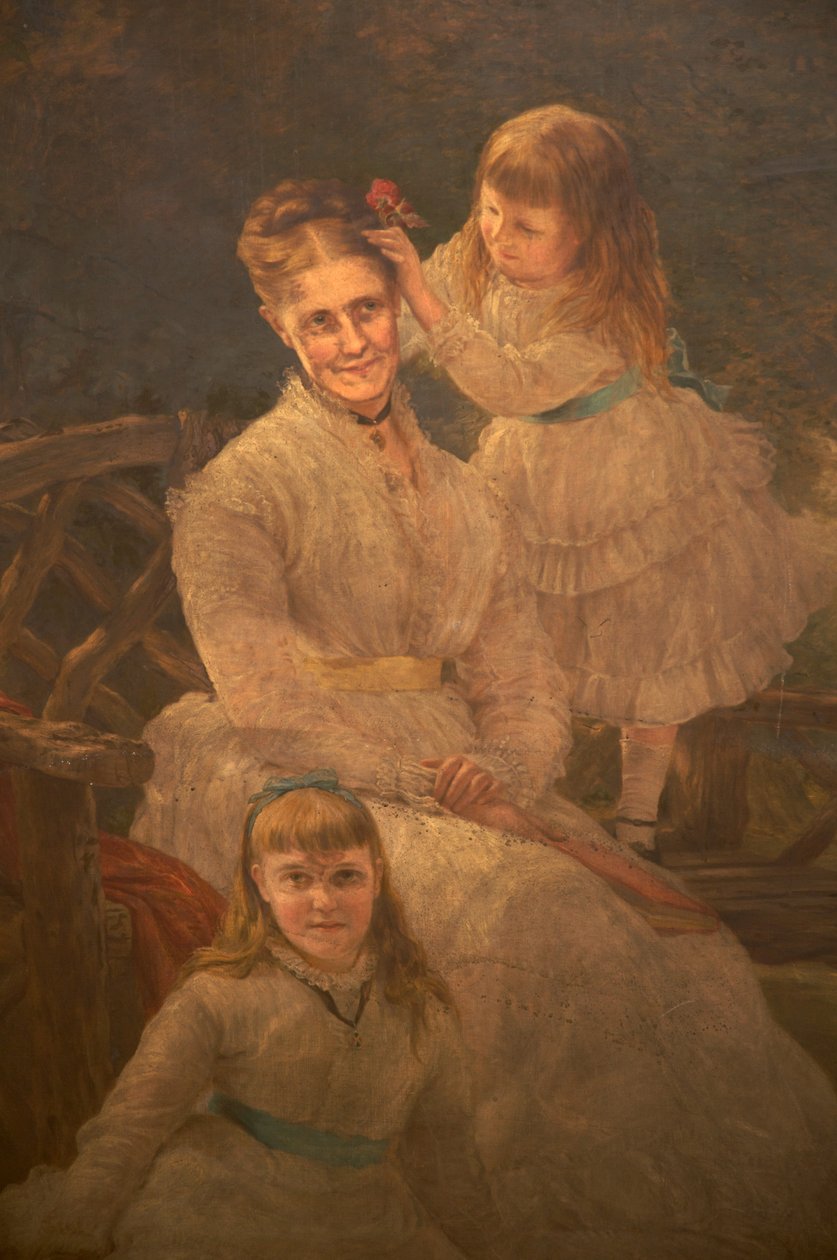 Grupa rodzinna, ok. 1875-95 autorstwa Samuel Sidley