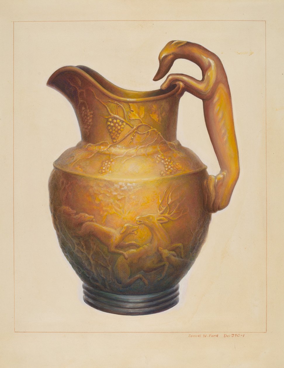 Dzban autorstwa Samuel W. Ford