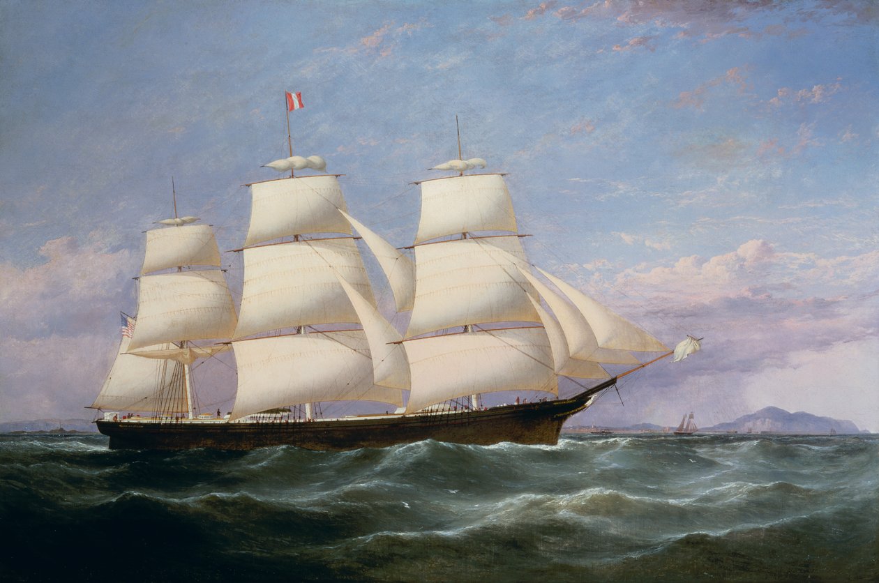 Kliper z Baltimore „Gołąb przewoźnika” autorstwa Samuel Walters
