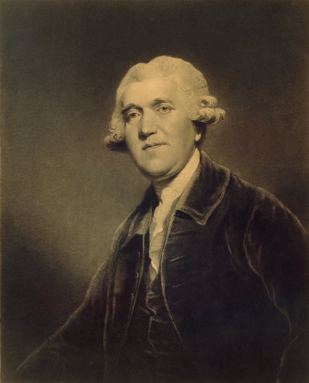 Josiah Wedgwood (olej na płótnie) autorstwa Samuel William I Reynolds