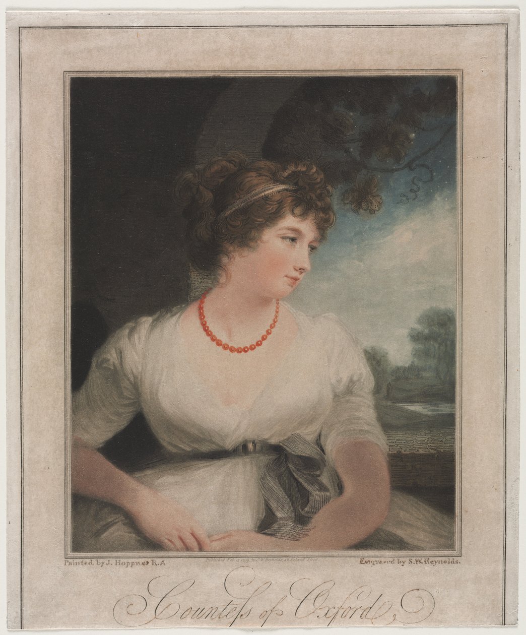 Hrabina Oksfordu autorstwa Samuel William I Reynolds