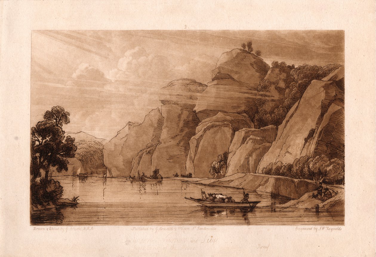 Między Namur a Liège autorstwa Samuel William Reynolds