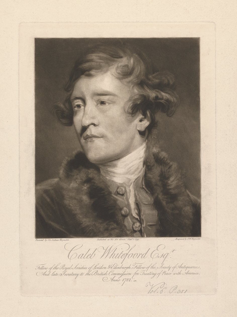 Caleb Whitefoord Esq. autorstwa Samuel William Reynolds