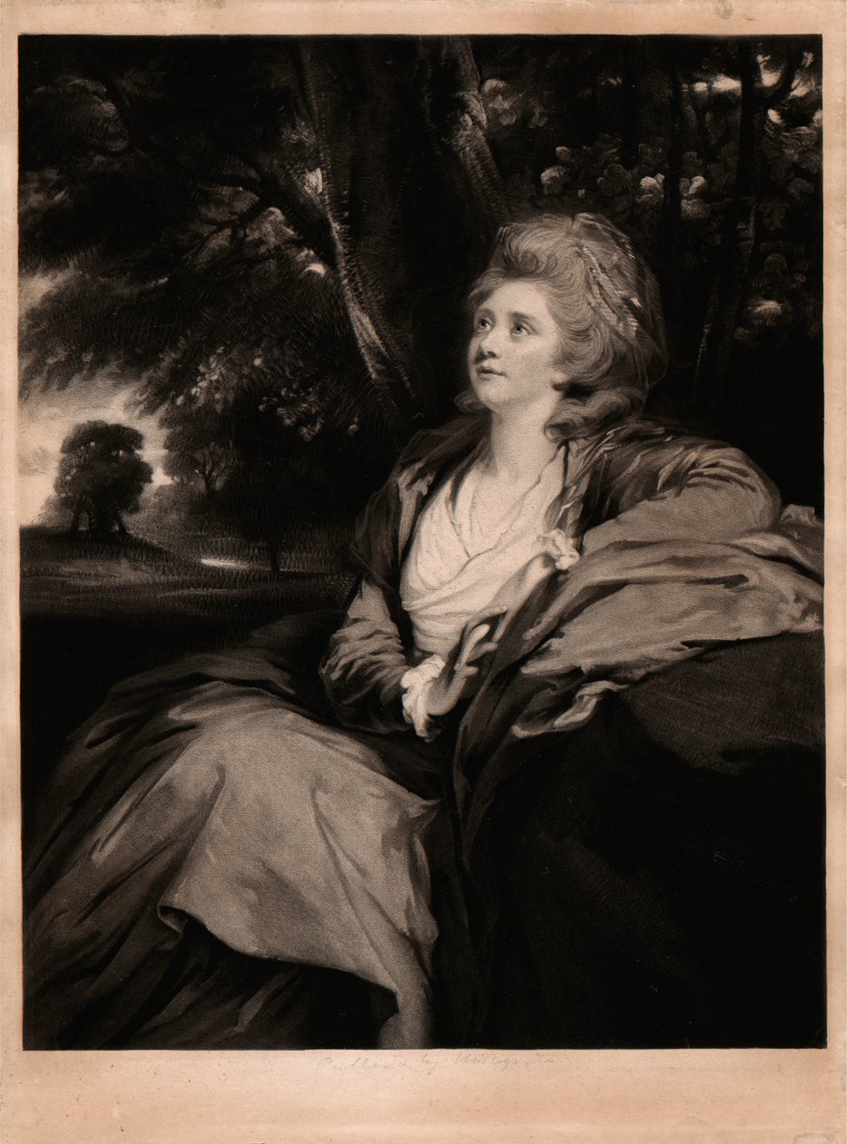 Maria hrabina Harcourt autorstwa Samuel William Reynolds