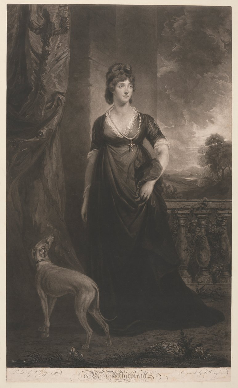 Pani Whitbread autorstwa Samuel William Reynolds