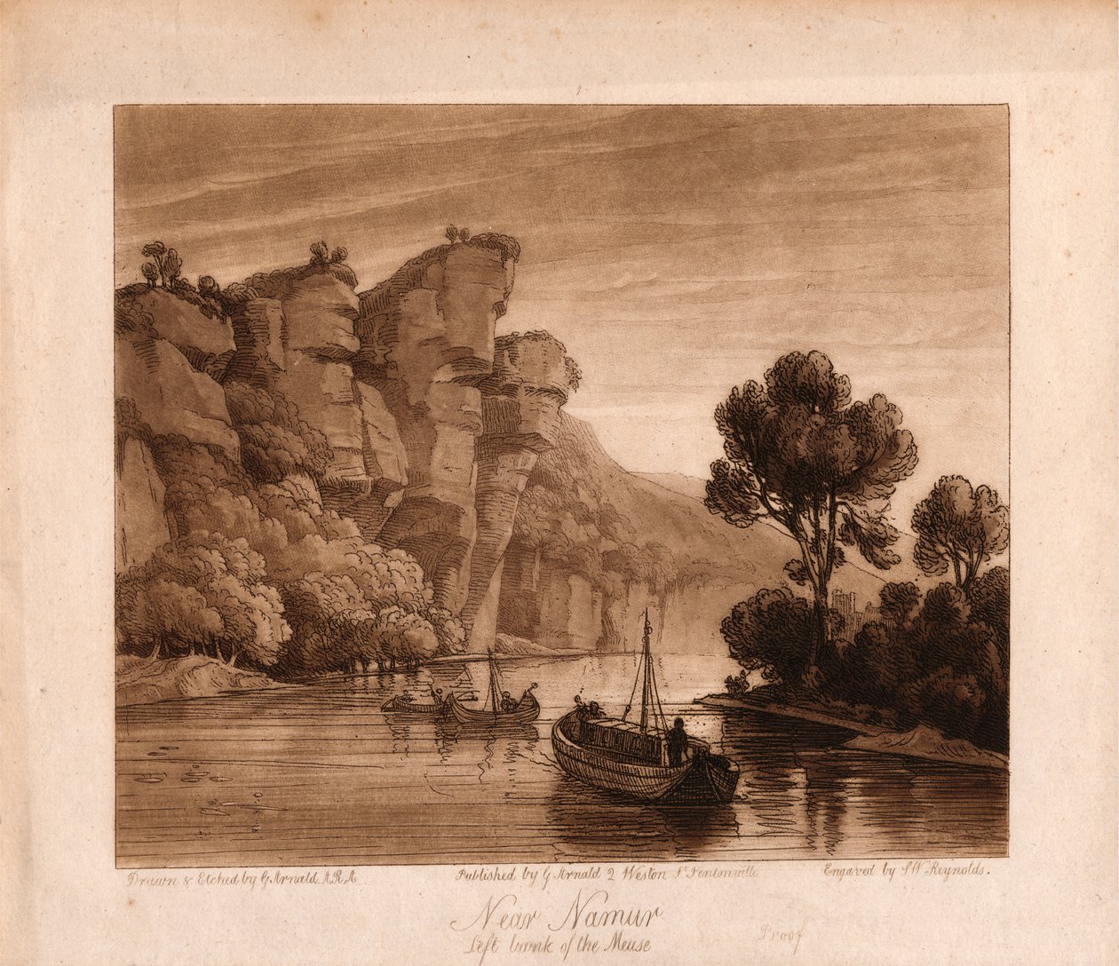 Niedaleko Namuru autorstwa Samuel William Reynolds