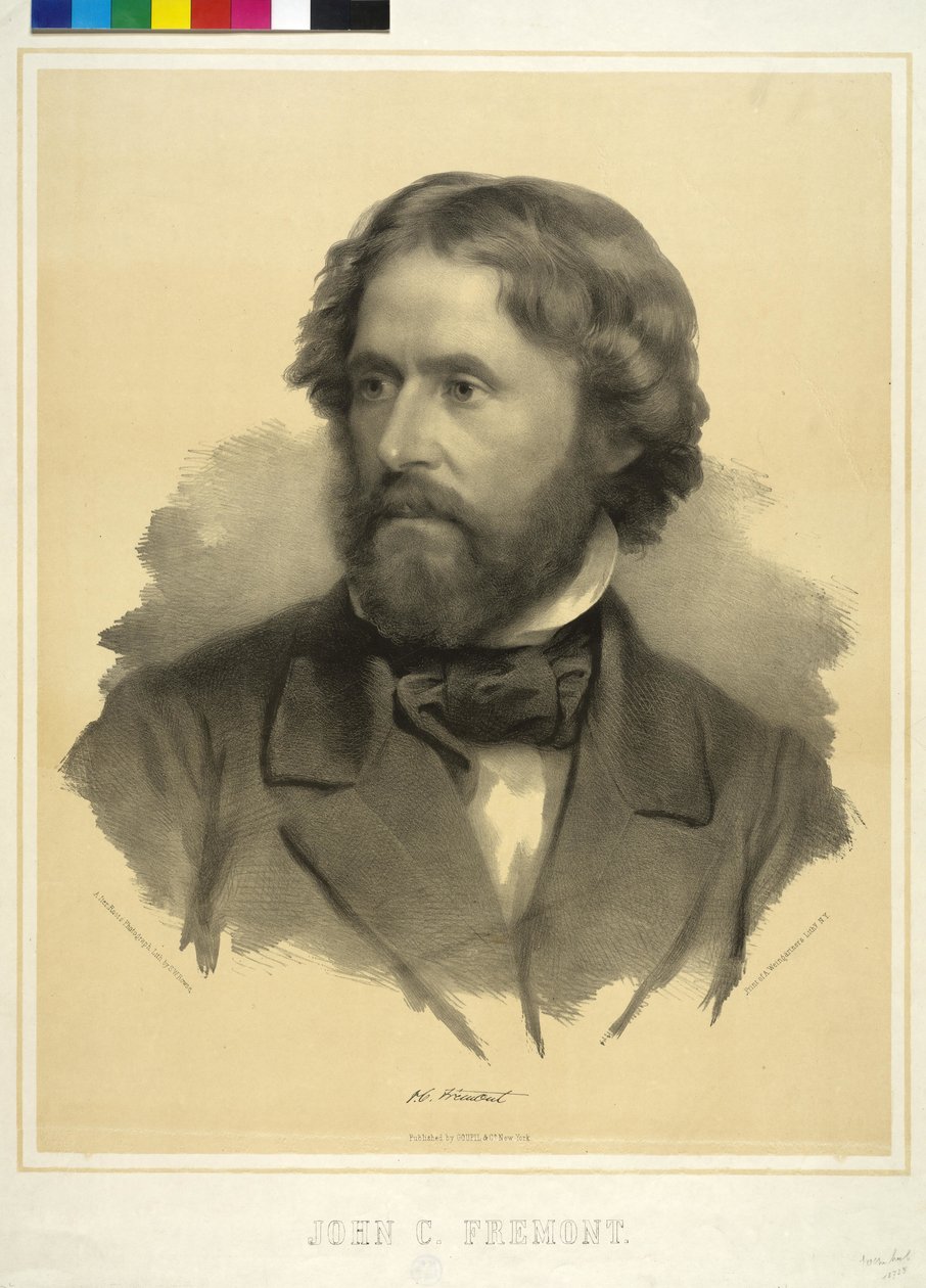 John C. Fremont autorstwa Samuel Worcester Rowse