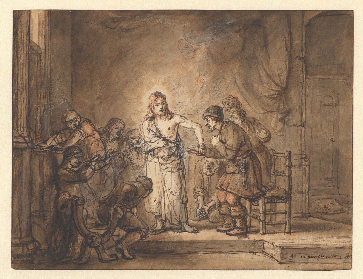 Wątpiący Tomasz autorstwa Samuel van Hoogstraten