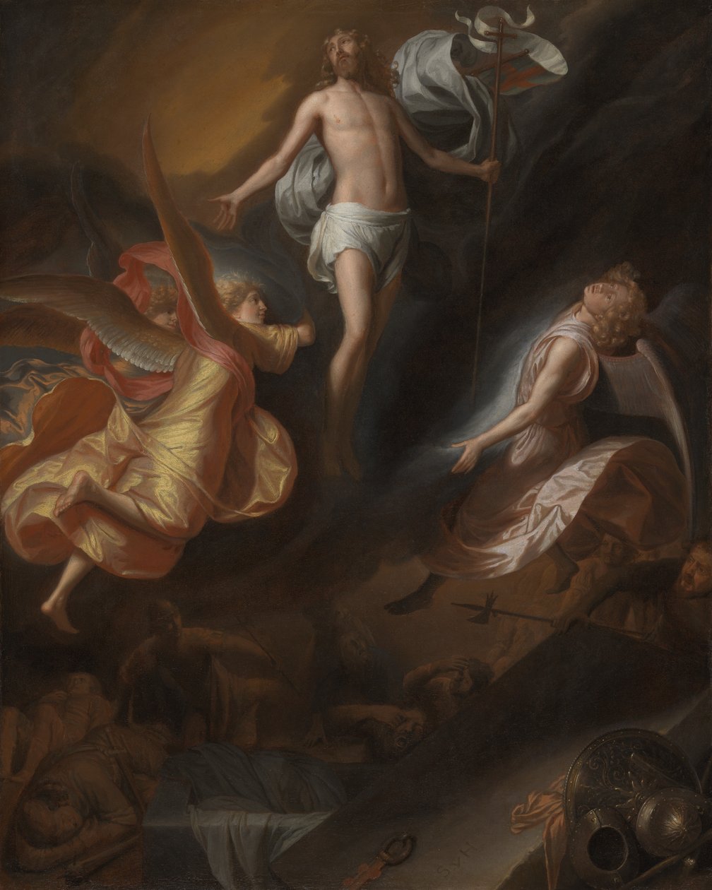 Zmartwychwstanie Chrystusa autorstwa Samuel van Hoogstraten