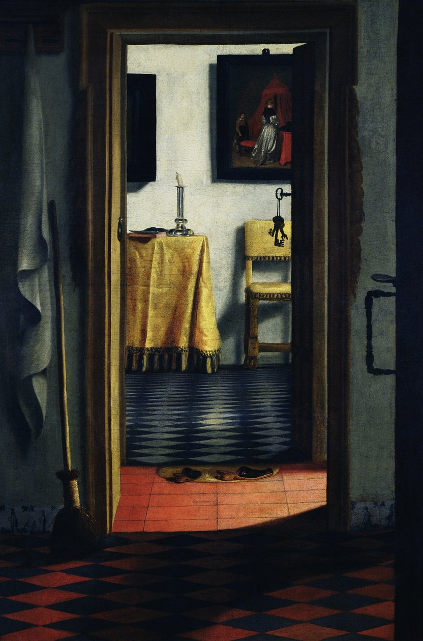 Kapcie, koniec XVII wieku autorstwa Samuel van Hoogstraten
