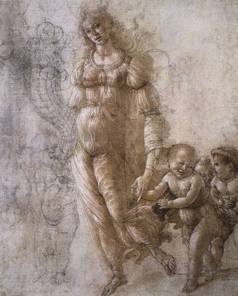 Alegoria Obfitości autorstwa Sandro Botticelli
