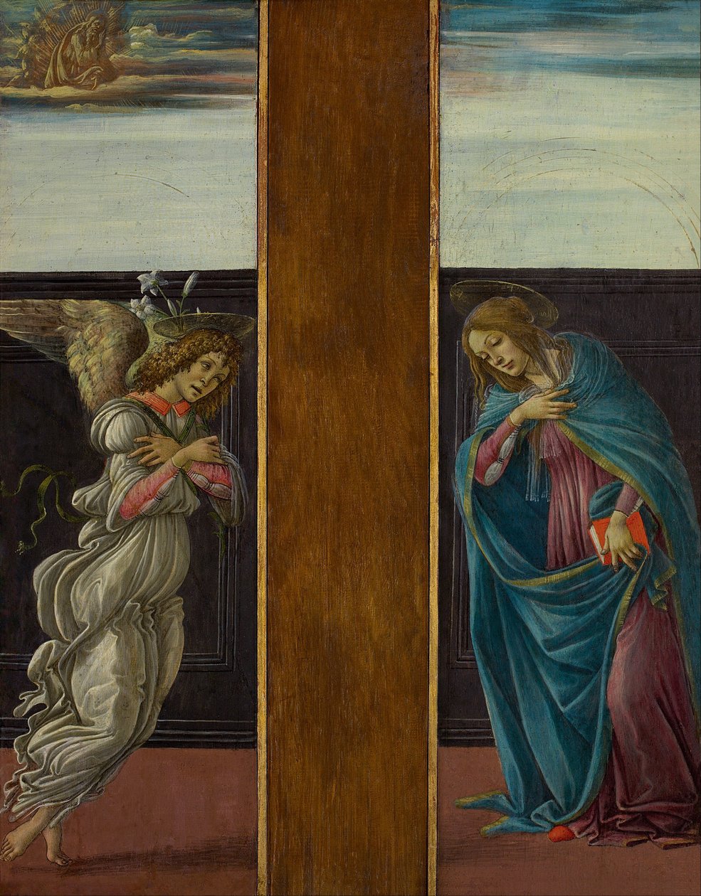 zwiastowanie autorstwa Sandro Botticelli