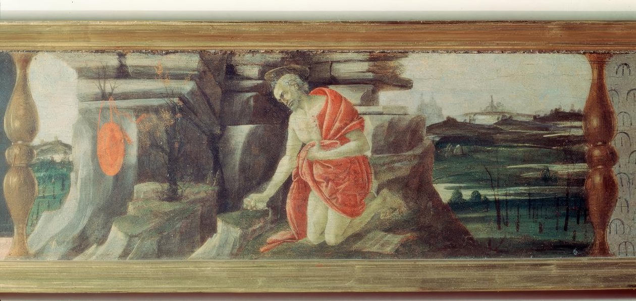 Święty Hieronim jako pokutnik autorstwa Sandro Botticelli