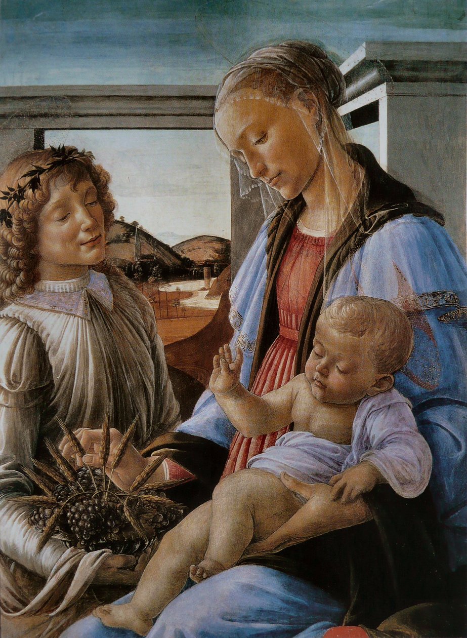 Madone autorstwa lEucharistie autorstwa Sandro Botticelli