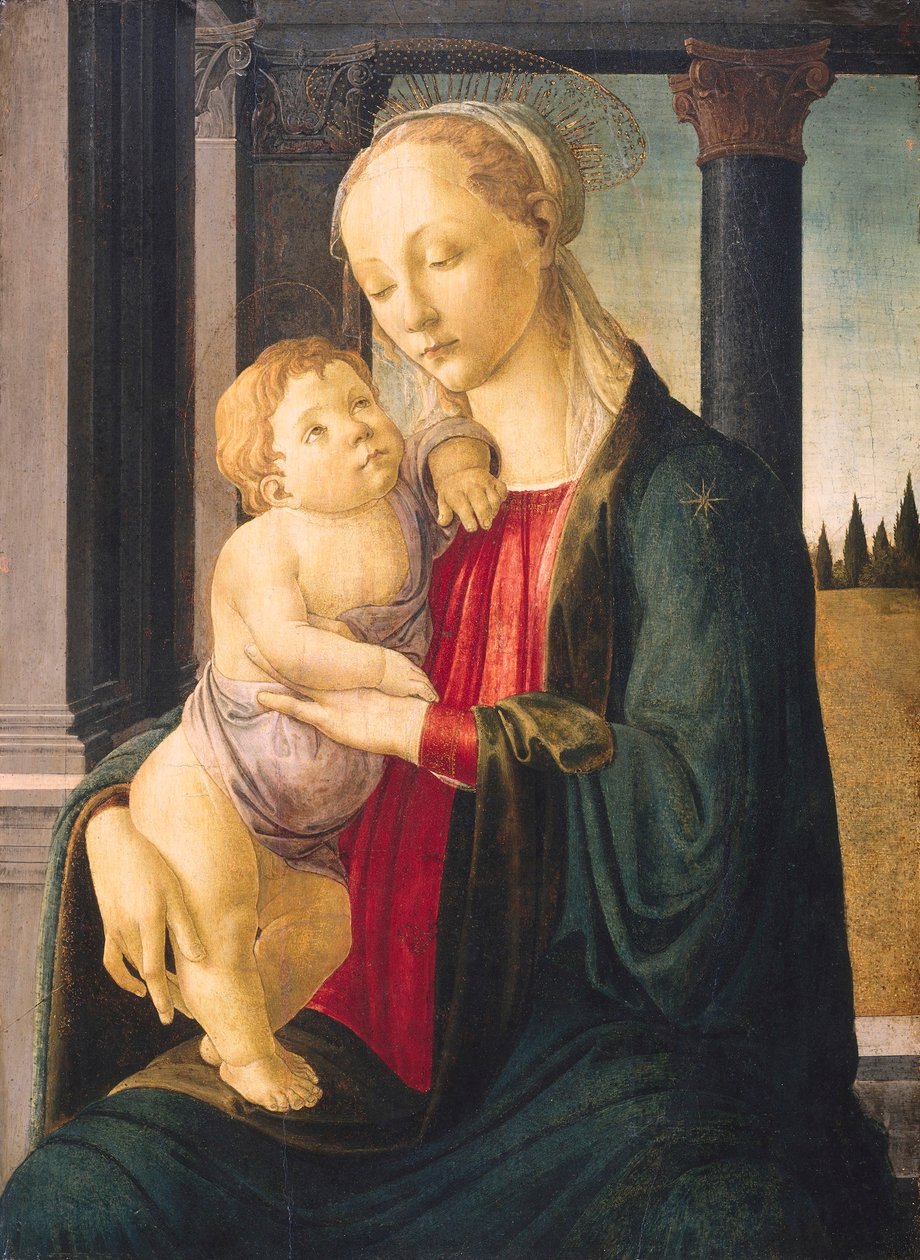 Madonna z Dzieciątkiem autorstwa Sandro Botticelli