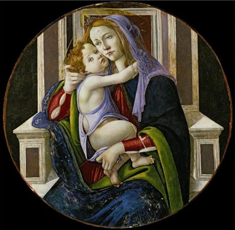 Madonna z Dzieciątkiem autorstwa Sandro Botticelli