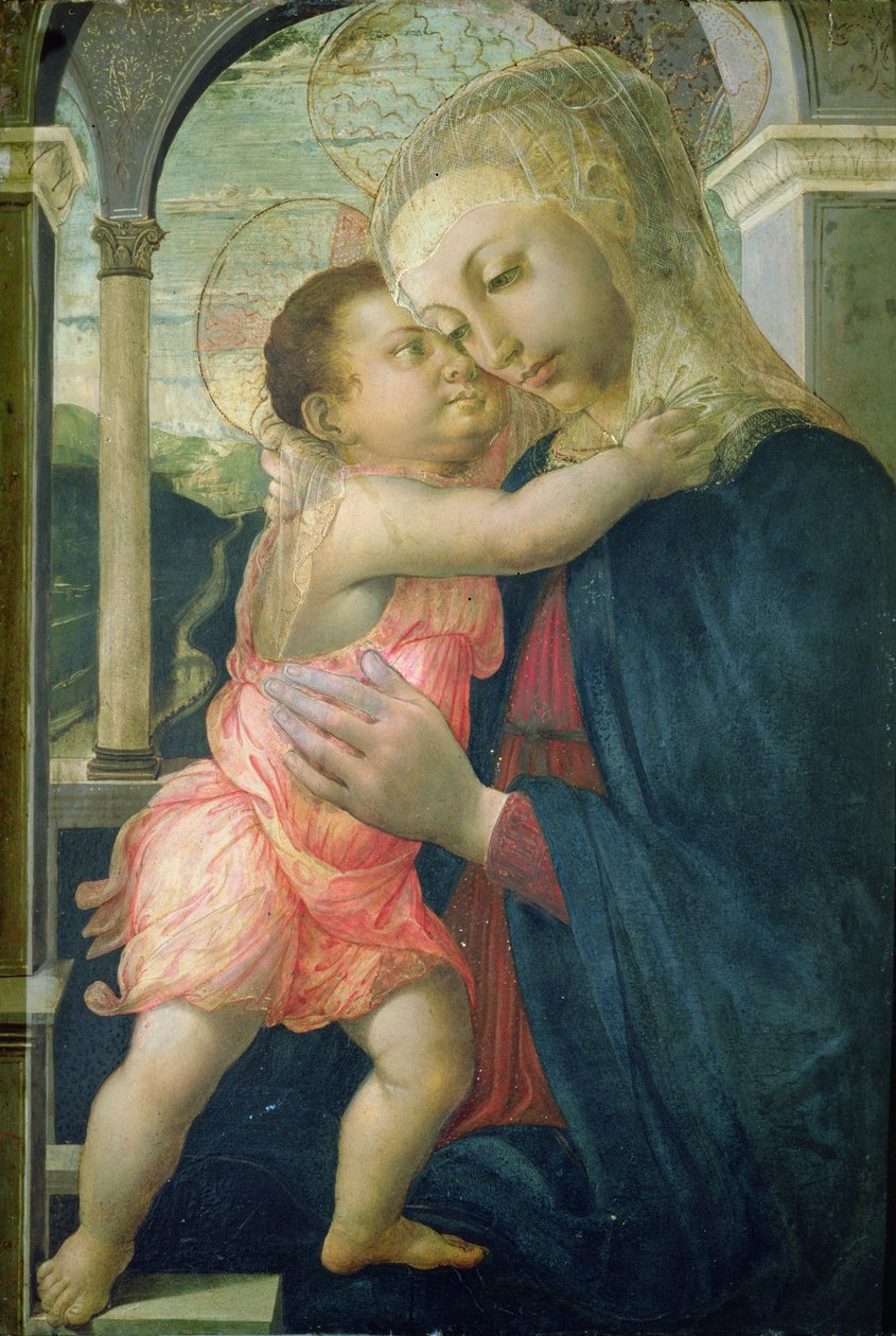 Madonna z Loggii, 1467-70 autorstwa Sandro Botticelli