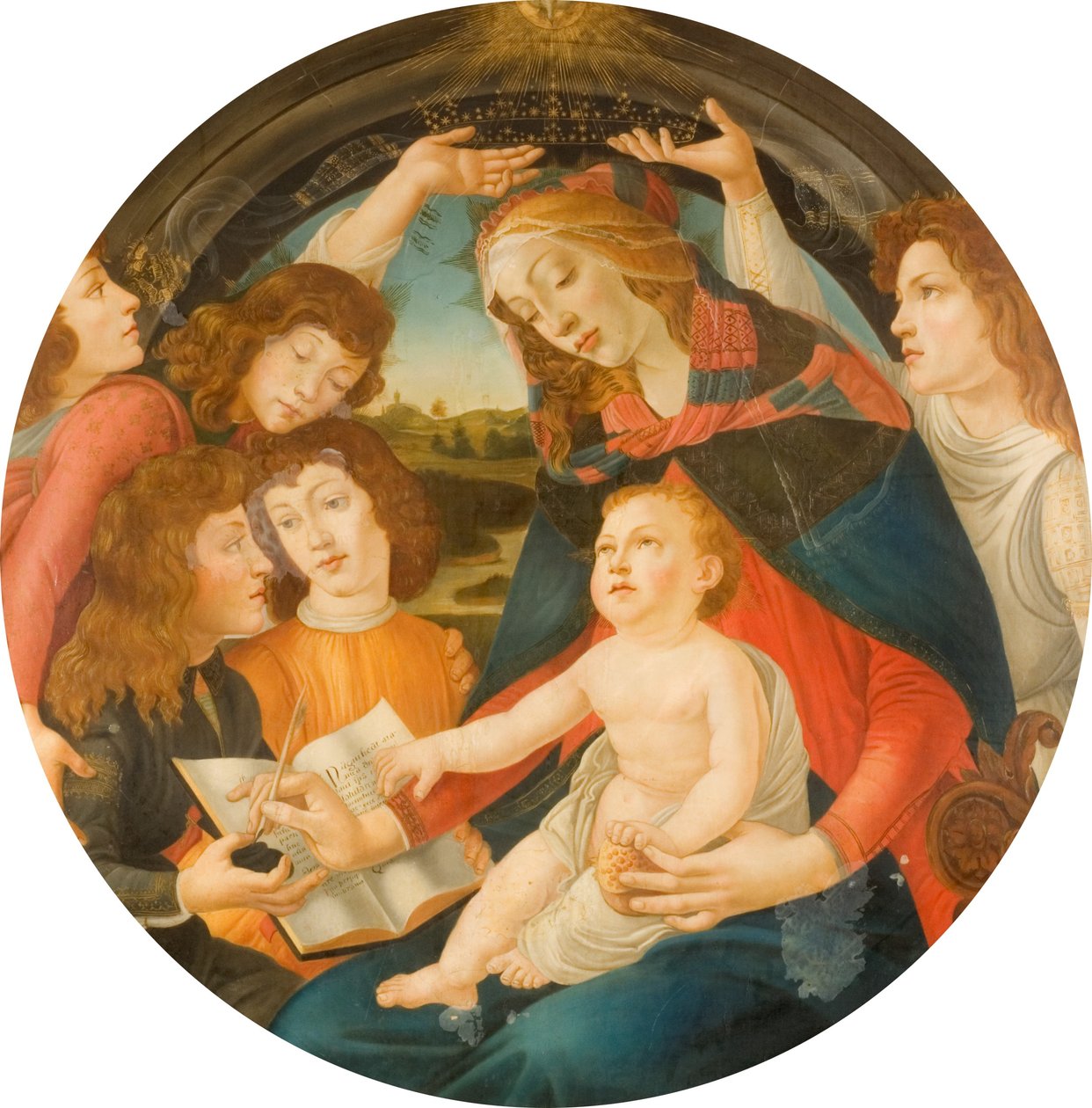 Madonna Magnificat autorstwa Sandro Botticelli