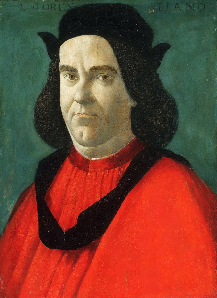 Portret Lorenza – Ser Piero Lorenzi autorstwa Sandro Botticelli