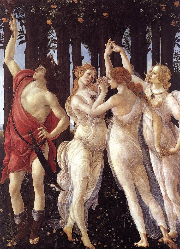 Wiosna autorstwa Sandro Botticelli