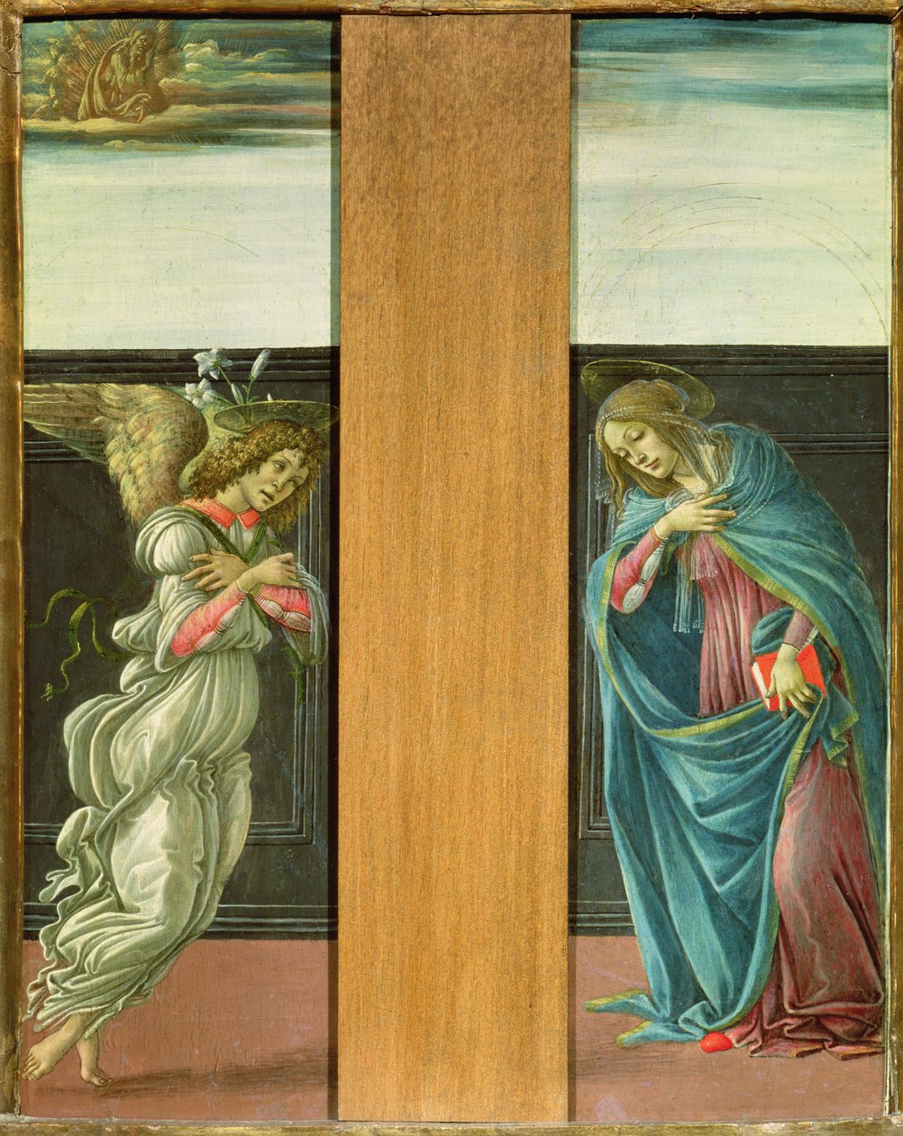 Zwiastowanie (tempera na panelu) autorstwa Sandro Botticelli