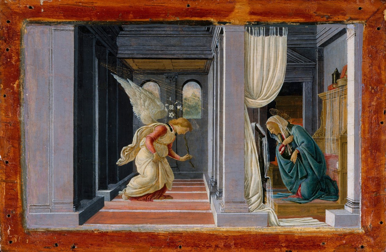 Zwiastowanie autorstwa Sandro Botticelli