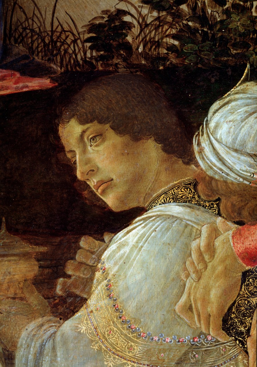 Adoracja Trzech Króli, fragment Giuliano de
