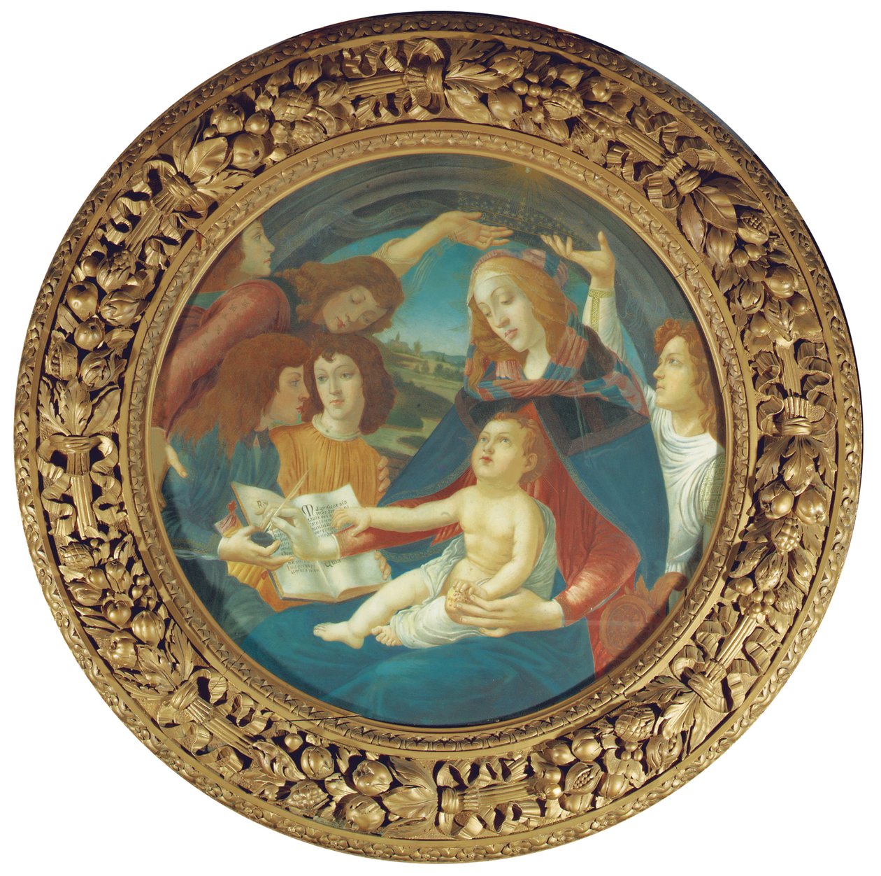 Madonna Magnificat autorstwa Sandro (after) Botticelli