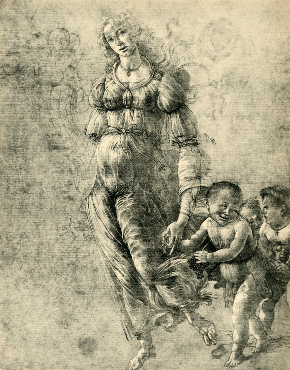 Obfitość lub jesień, 1480-1485, 1943. autorstwa Sandro Botticelli