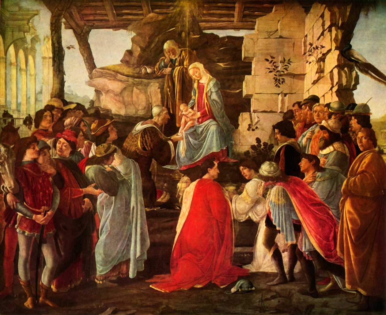 Adoracja Trzech Króli, 1476, 1937. autorstwa Sandro Botticelli