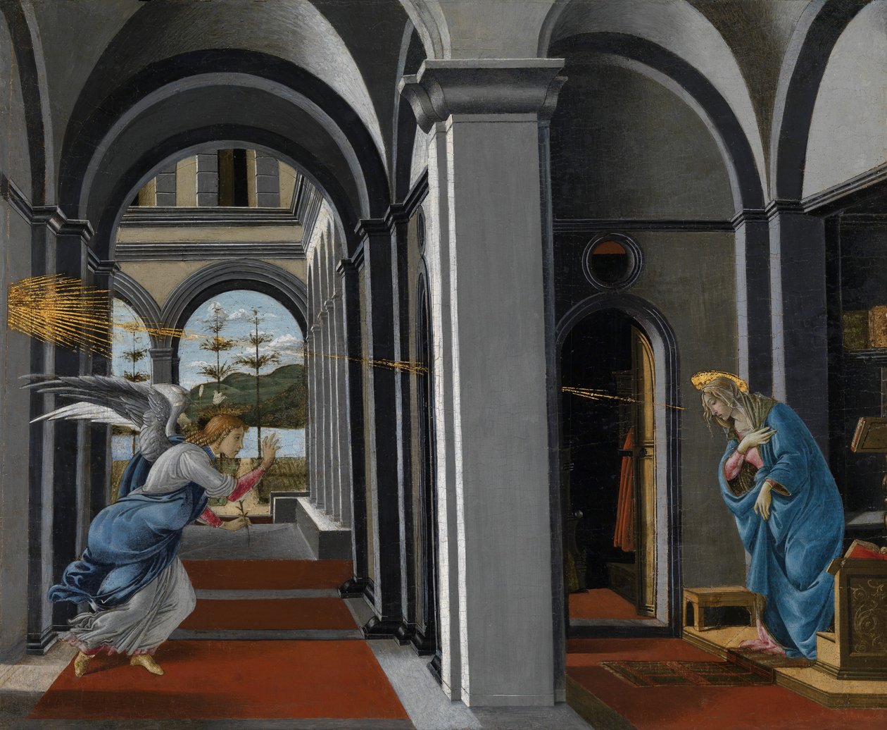 Zwiastowanie autorstwa Sandro Botticelli