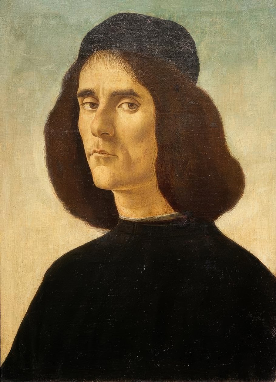 Portret Michała Marullusa Tarchaniota autorstwa Sandro Botticelli